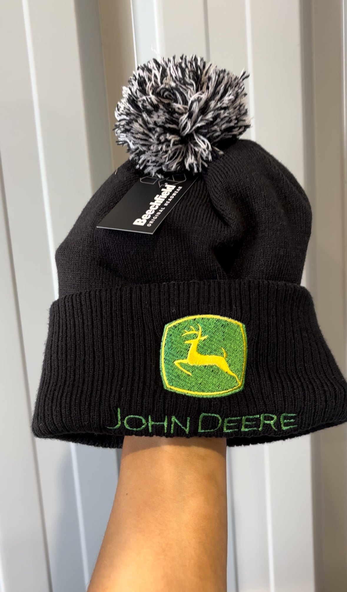 John Deere Bobble Hat