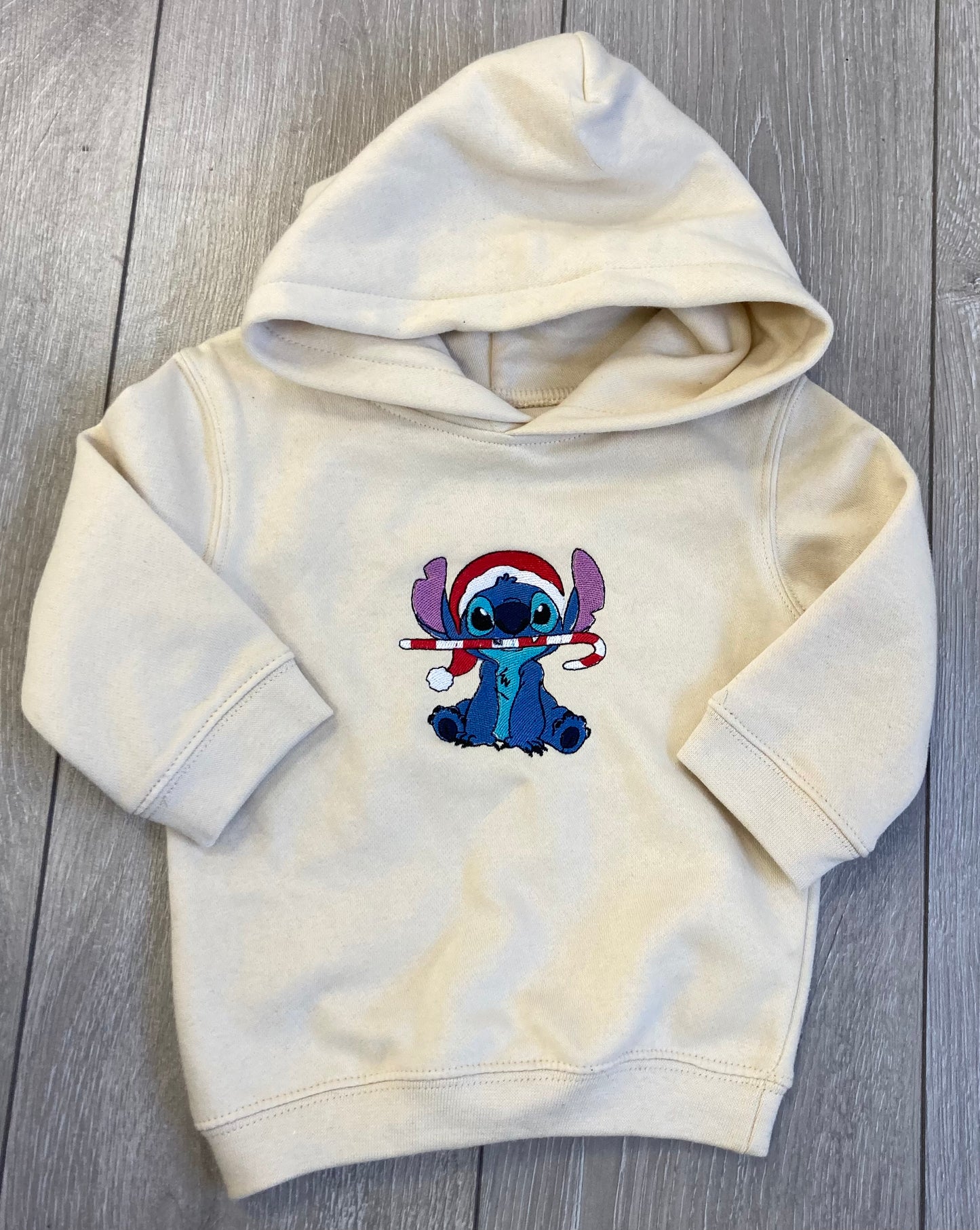 Stitch Christmas Hoodie (personalised or non personalised)