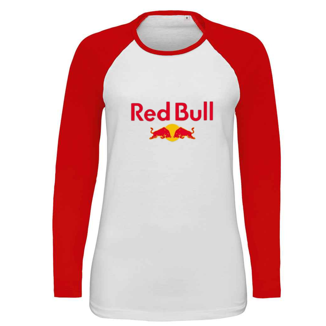 Women's Red Bull Racing Raglan Long Sleeve Top