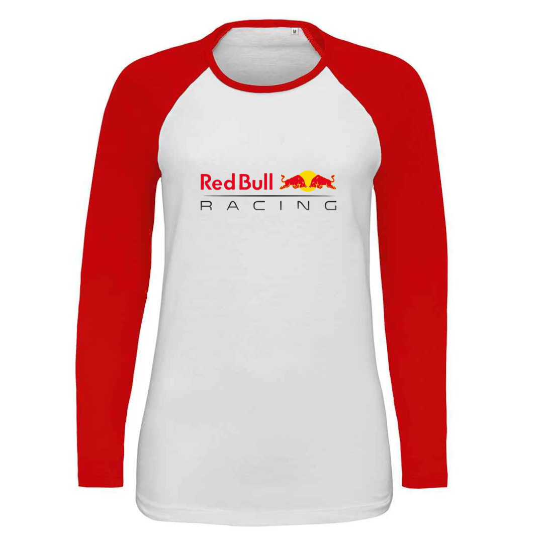 Women's Red Bull Racing Raglan Long Sleeve Top